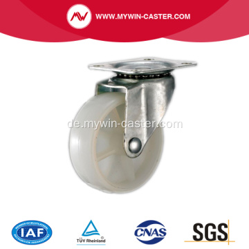 2 1/2 &#39;&#39; Light Duty Swivel White PP Industrial Caster